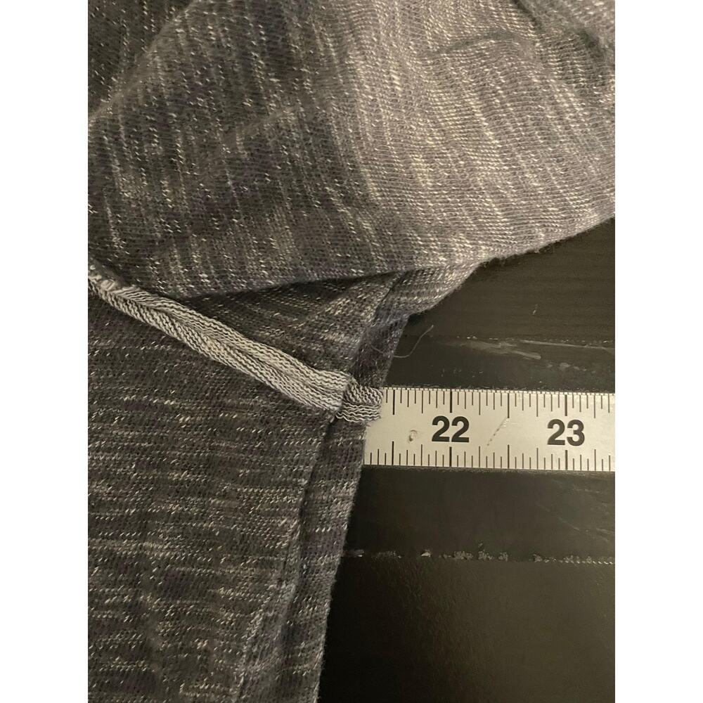 Free People Beach Womens Sweater Small Gray Cowl Neck Two Body Relaxed Boho - Picture 5 of 7